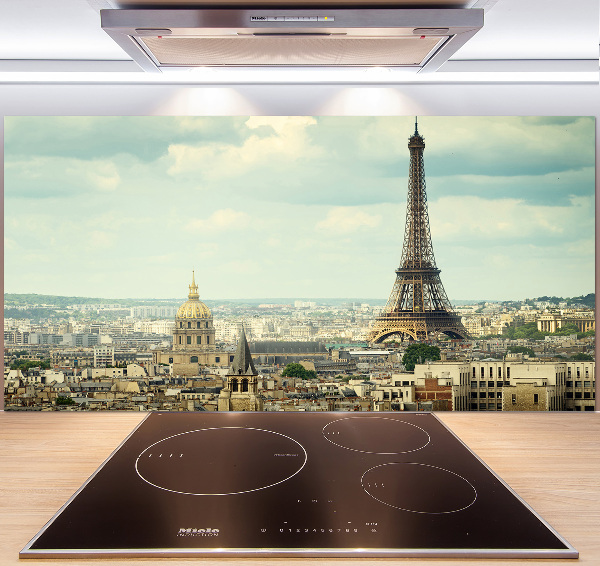 Glass splashback Eiffel Paris tower