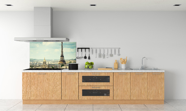 Glass splashback Eiffel Paris tower