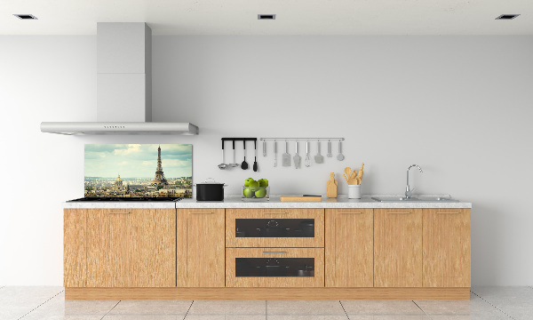 Glass splashback Eiffel Paris tower