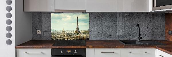 Glass splashback Eiffel Paris tower