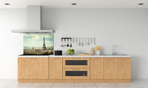 Glass splashback Eiffel Paris tower