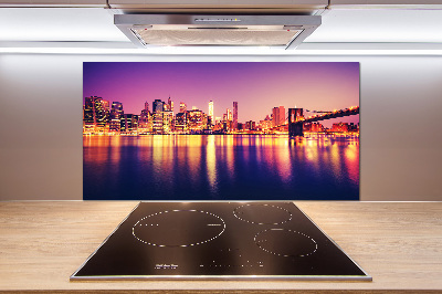 Glass splashback Manhattan New York