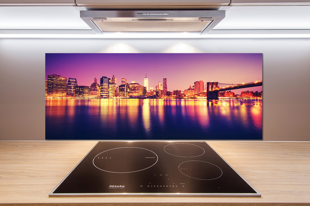 Glass splashback Manhattan New York