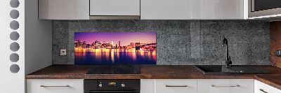 Glass splashback Manhattan New York