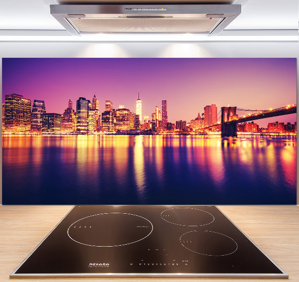 Glass splashback Manhattan New York