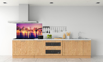 Glass splashback Manhattan New York