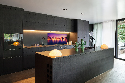 Glass splashback Manhattan New York