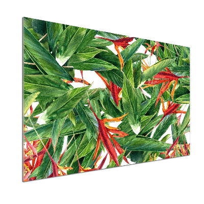 Cooker splashback Floral pattern