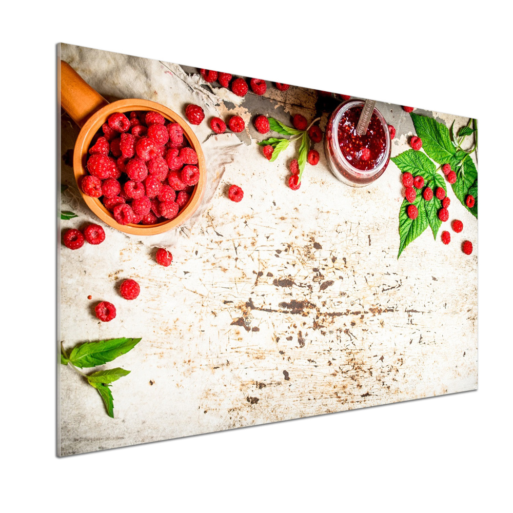 Kitchen wall panels Raspberry jam