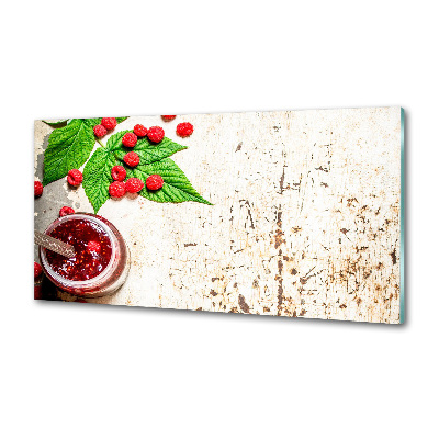 Kitchen wall panels Raspberry jam