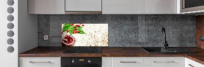 Kitchen wall panels Raspberry jam