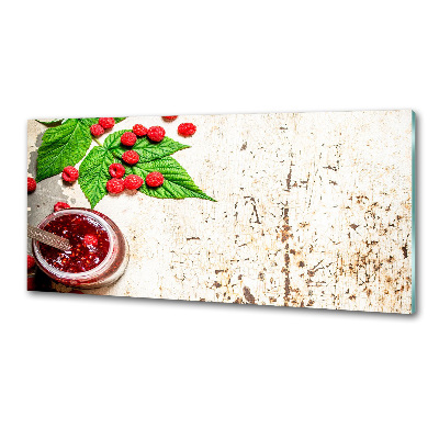 Kitchen wall panels Raspberry jam