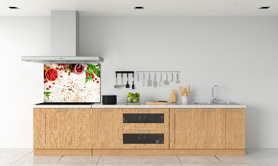 Kitchen wall panels Raspberry jam