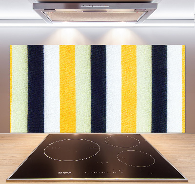 Cooker splashback Background with stripes