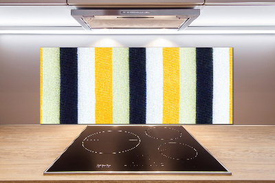 Cooker splashback Background with stripes