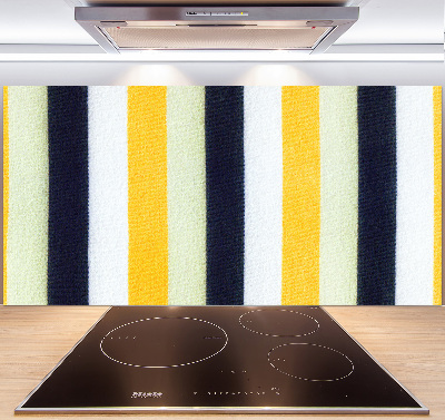 Cooker splashback Background with stripes