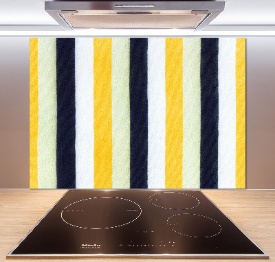 Cooker splashback Background with stripes