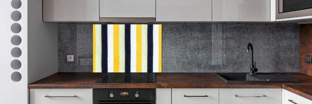 Cooker splashback Background with stripes