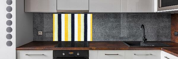 Cooker splashback Background with stripes