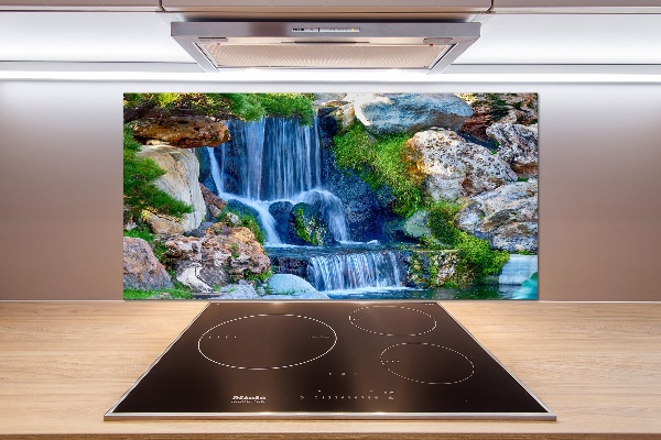 Cooker splashback Waterfall