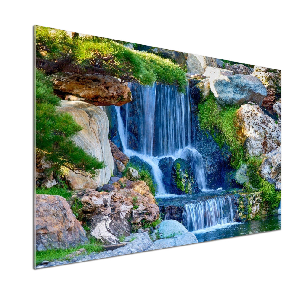 Cooker splashback Waterfall