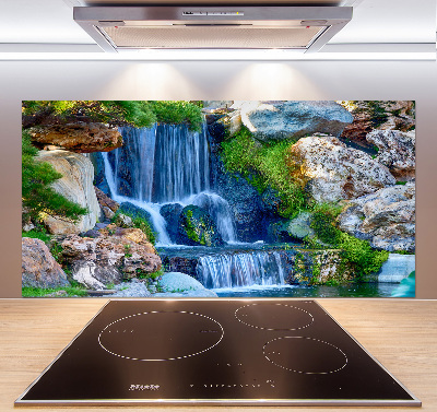 Cooker splashback Waterfall