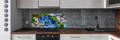 Cooker splashback Waterfall