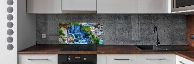 Cooker splashback Waterfall