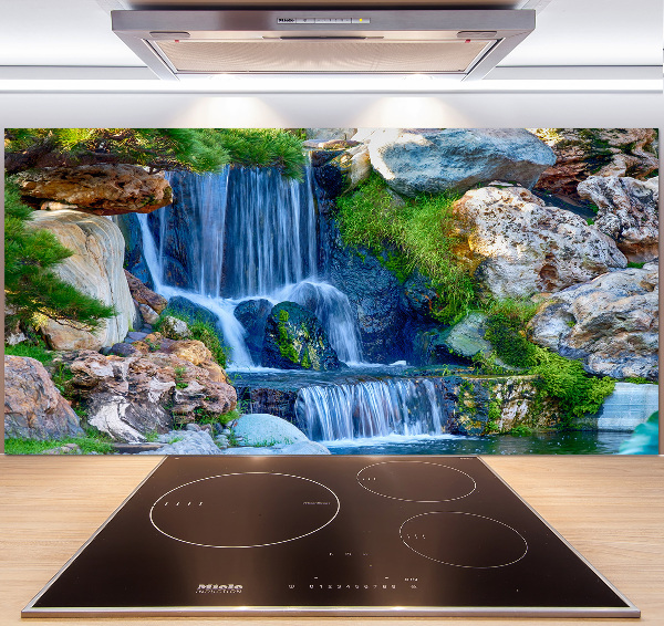 Cooker splashback Waterfall