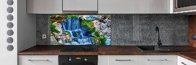 Cooker splashback Waterfall