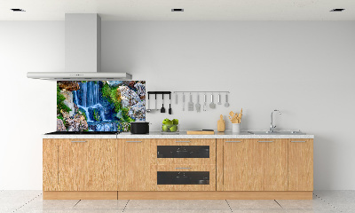 Cooker splashback Waterfall