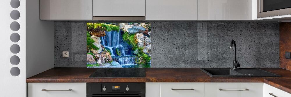 Cooker splashback Waterfall