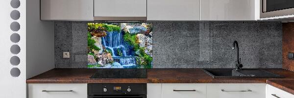 Cooker splashback Waterfall