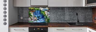 Cooker splashback Waterfall