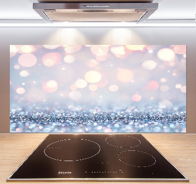 Cooker splashback Shiny background