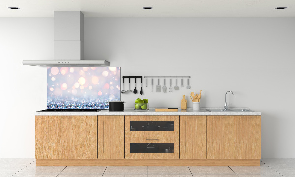 Cooker splashback Shiny background