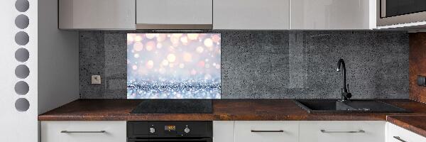 Cooker splashback Shiny background