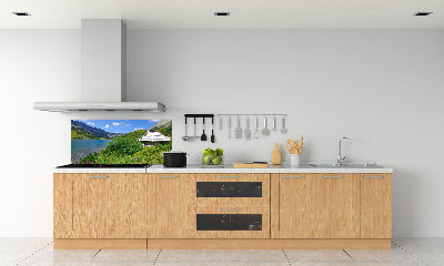 Cooker splashback House in the Tatra Mountains