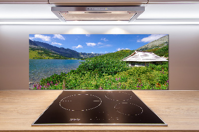 Cooker splashback House in the Tatra Mountains