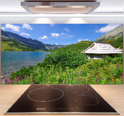 Cooker splashback House in the Tatra Mountains