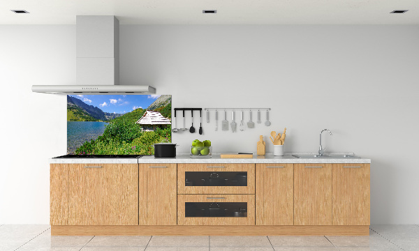 Cooker splashback House in the Tatra Mountains