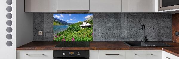 Cooker splashback House in the Tatra Mountains