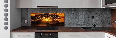 Cooker splashback West Africa