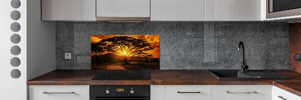 Cooker splashback West Africa