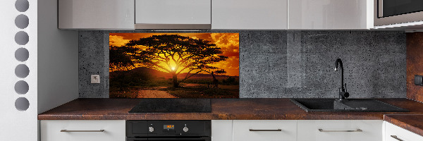 Cooker splashback West Africa