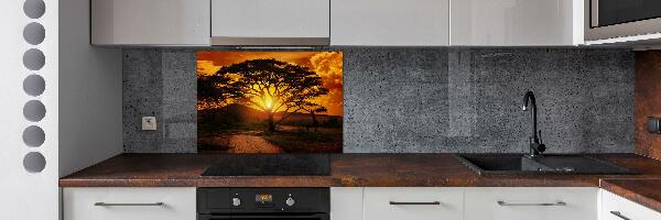 Cooker splashback West Africa