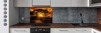 Cooker splashback West Africa