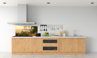 Cooker splashback Scandinavian lake