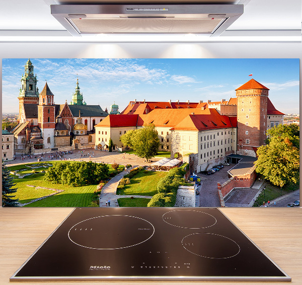 Glass splashback Cracow Poland