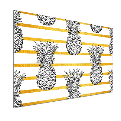 Cooker splashback Pineapple stripes